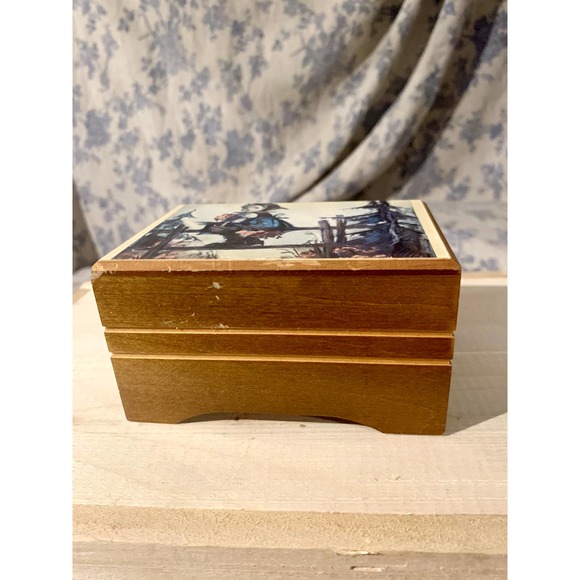 Vintage Reuge Swiss Music Box Dr. Zhivago Lara's Theme Hummel DOES NOT PLAY - Picture 2 of 10